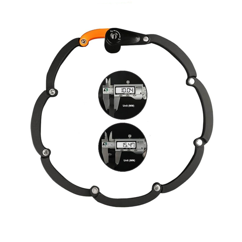 Infinity Foldable Bicycle Lock image 2