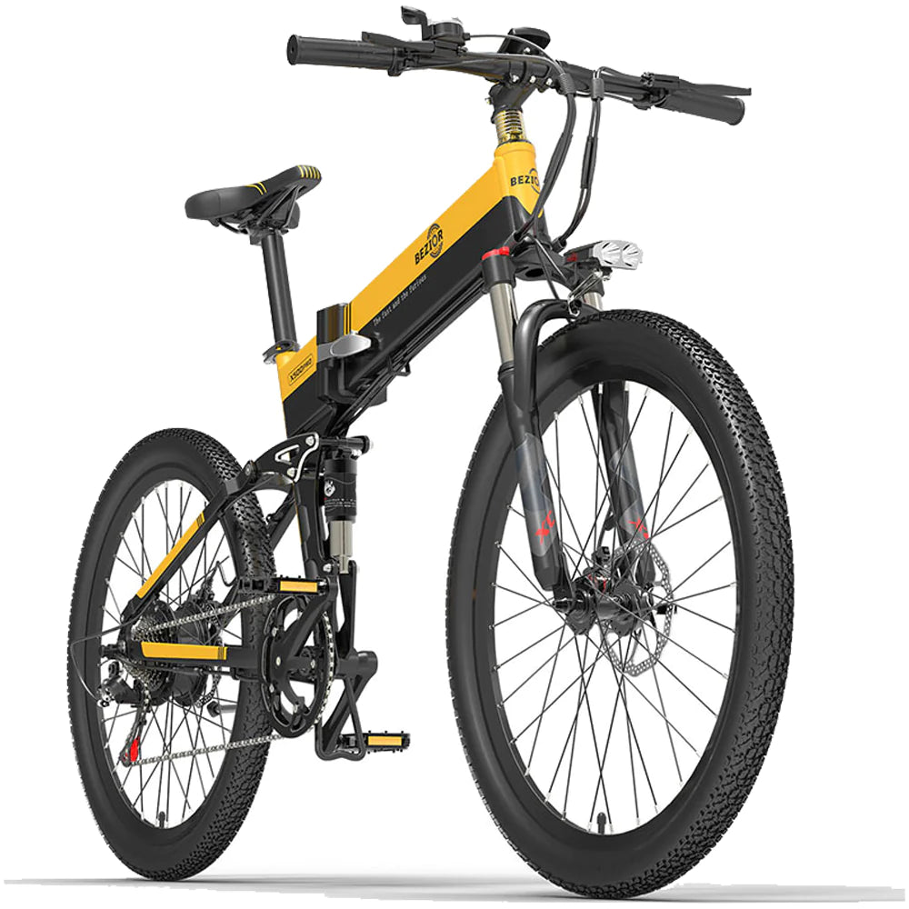 Bezior X500PRO - Yellow, Spoke Tire image